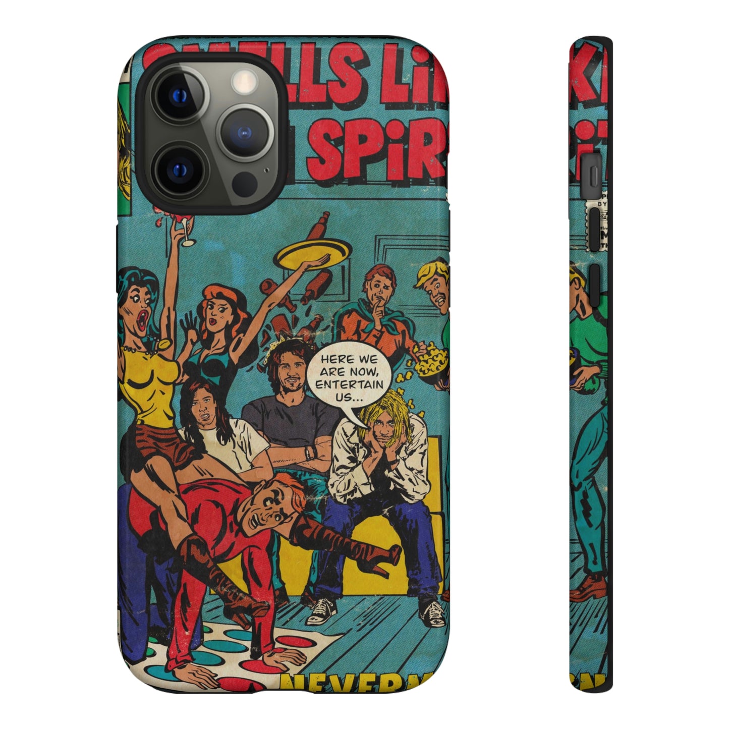 Nirvana - Smells Like Teen Spirit - Tough Phone Cases
