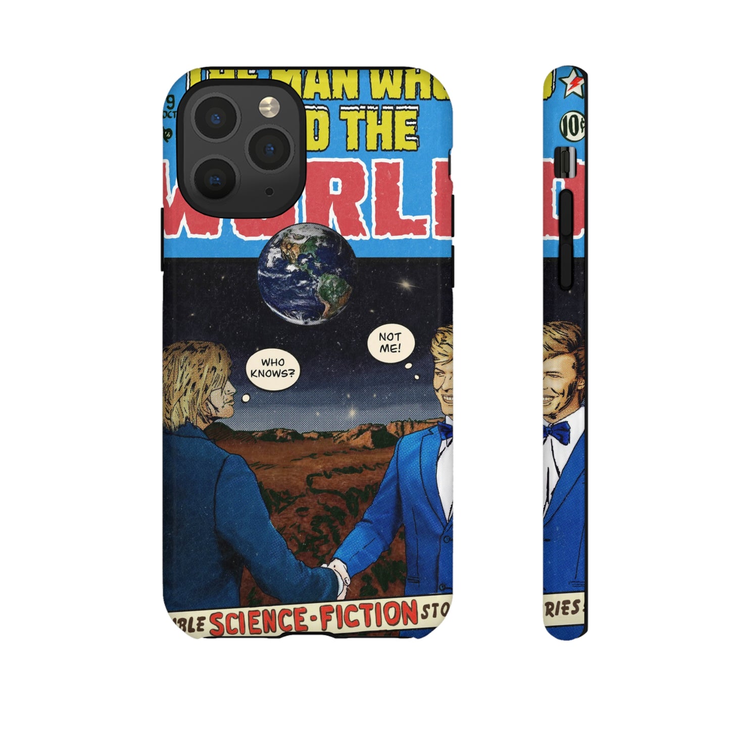 Nirvana & Bowie - Man Who Sold The World- Tough Phone Cases