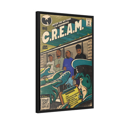 C.R.E.A.M - Gallery Canvas Wraps, Vertical Frame