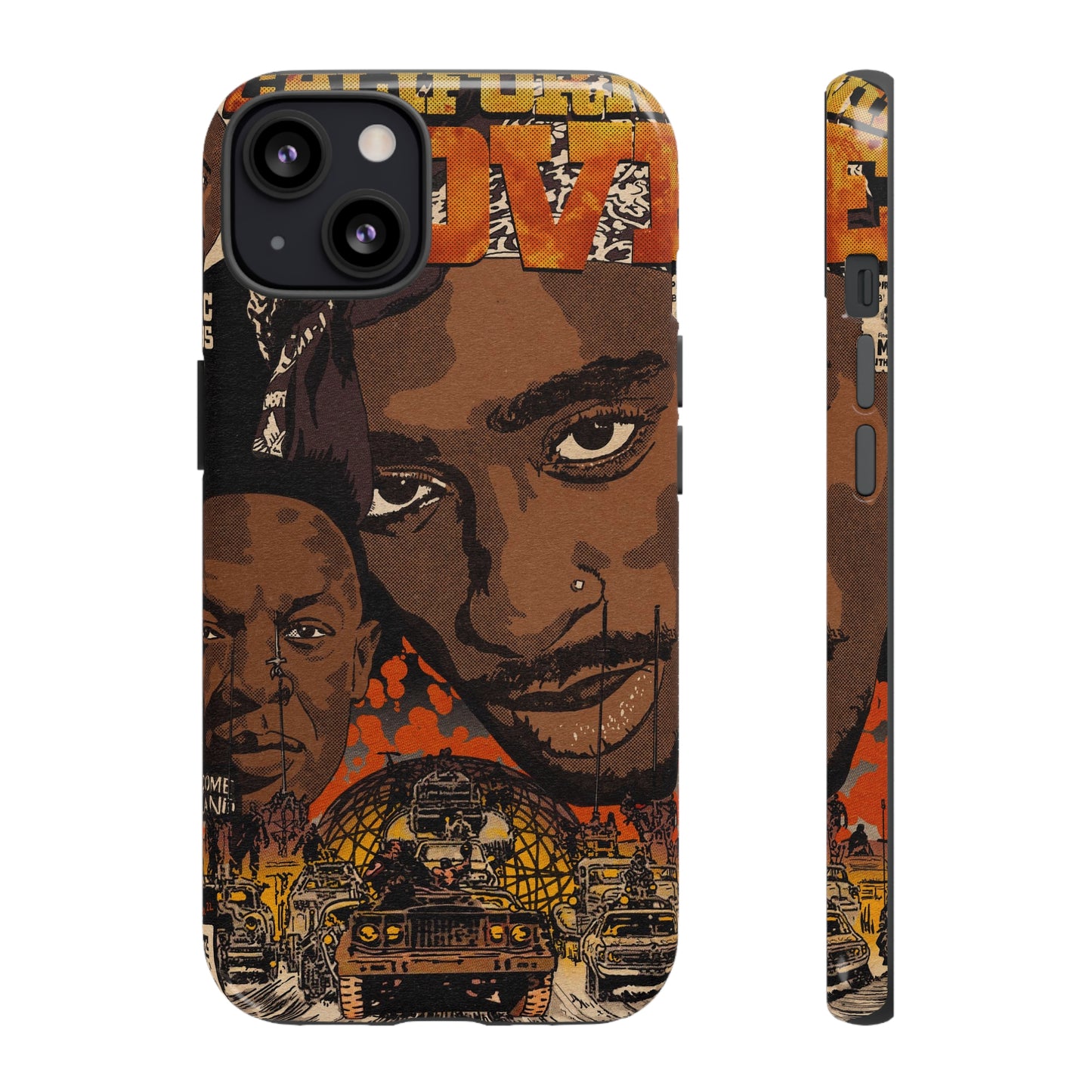 2pac & Dr. Dre - California Love- Tupac - Tough Phone Cases