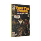 Fight The Power -  Matte Canvas, Stretched, 0.75"