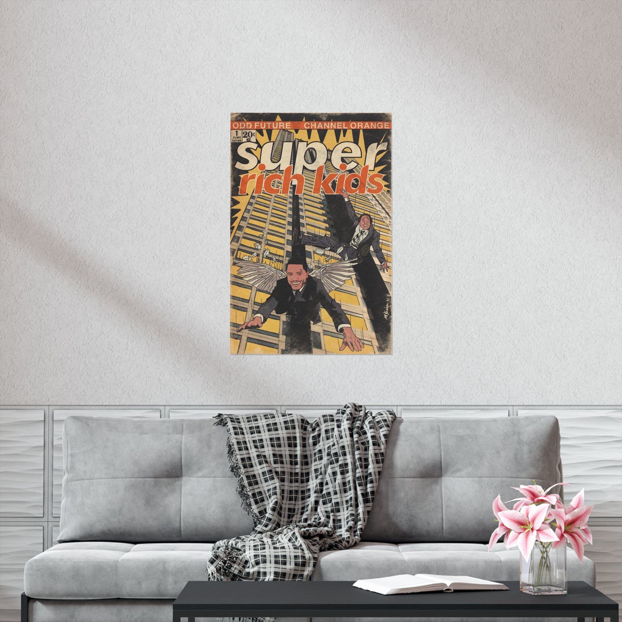 Super Rich Kids - Vertical Matte Poster