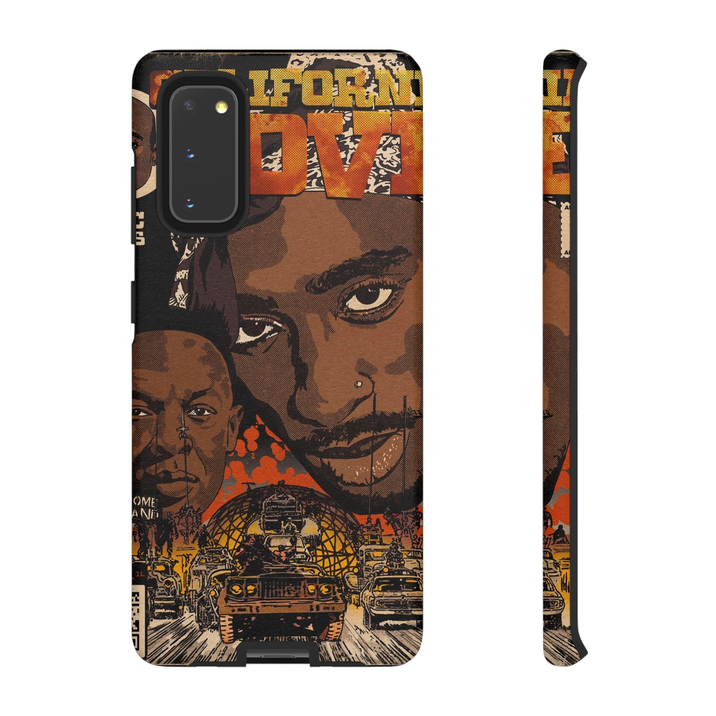 2pac & Dr. Dre - California Love- Tupac - Tough Phone Cases