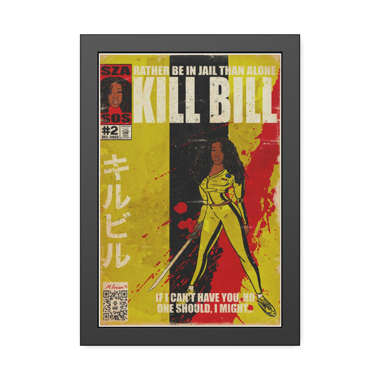 SZA - Kill Bill - Framed Paper Posters