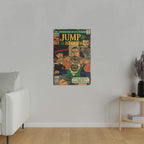 Jump Around -  Matte Canvas, Stretched, 0.75"
