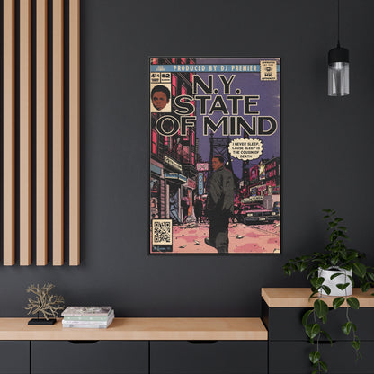 Nas - NY State of Mind - Gallery Canvas Wraps, Vertical Frame