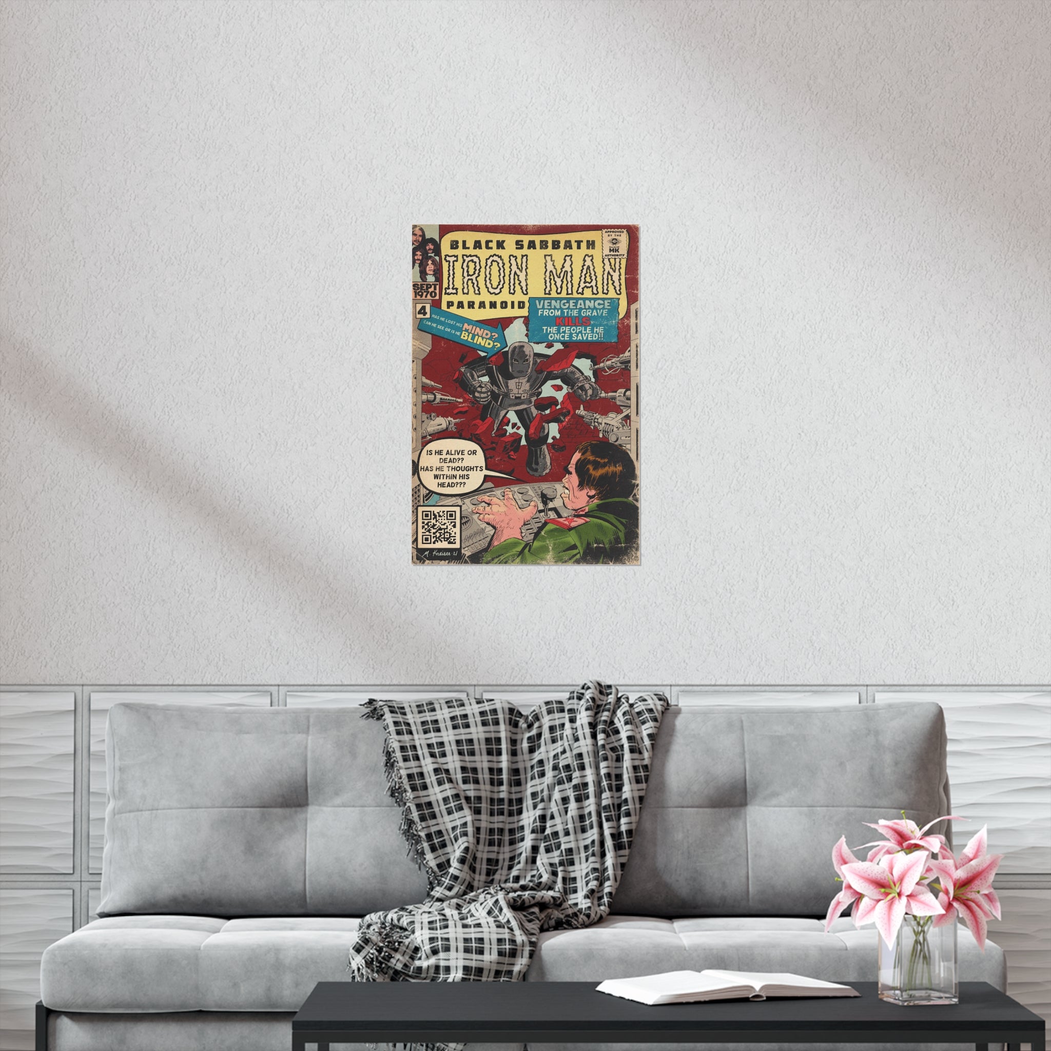 Iron Man - Vertical Matte Poster