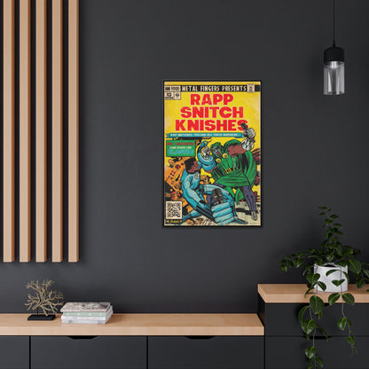MF DOOM - Rapp Snitch Knishes - Gallery Canvas Wraps, Vertical Frame