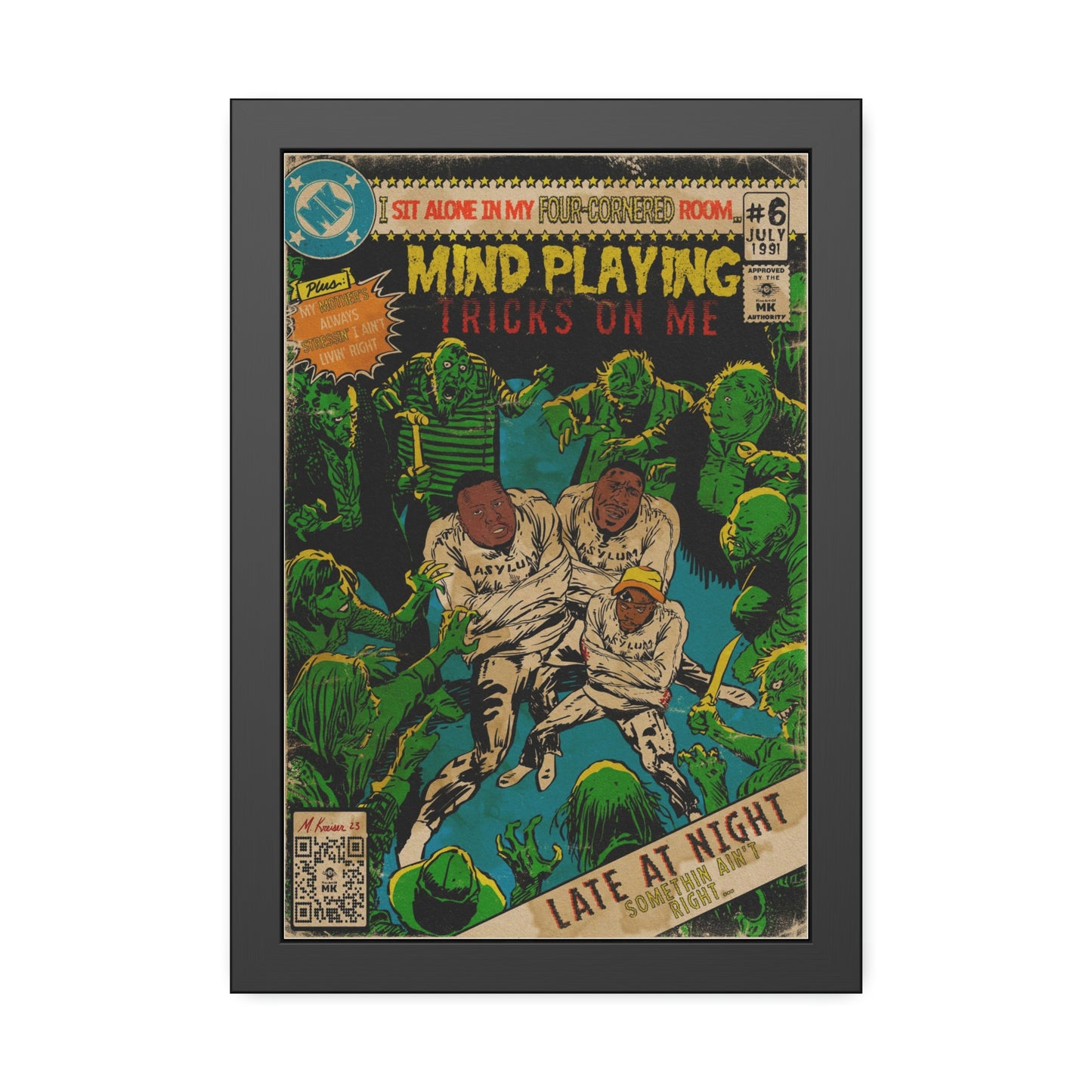 Gets Boys - Mind Playing Tricks - Framed Paper Posters
