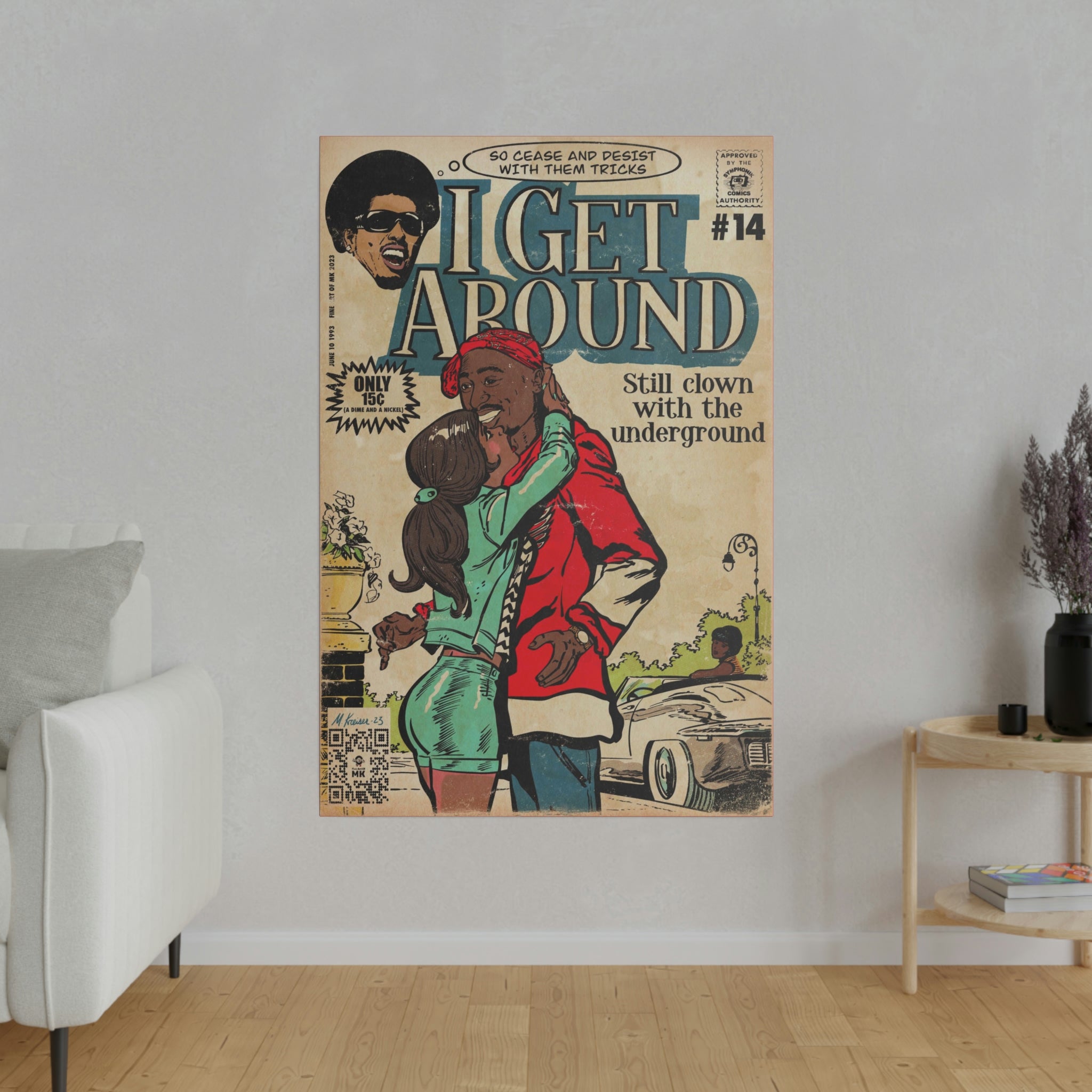 I Get Around - Matte Canvas, Stretched, 0.75"