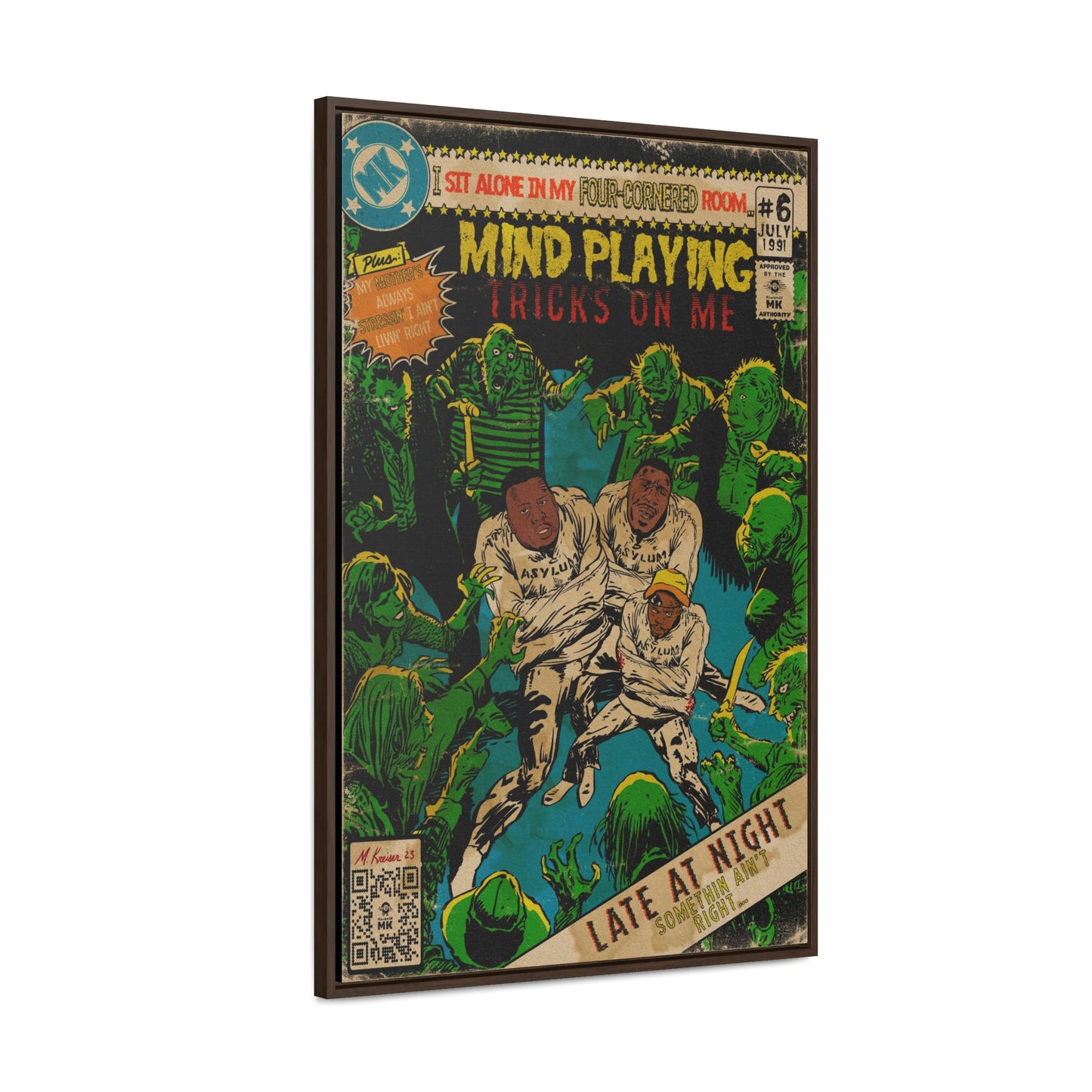 Gets Boys - Mind Playing Tricks - Gallery Canvas Wraps, Vertical Frame