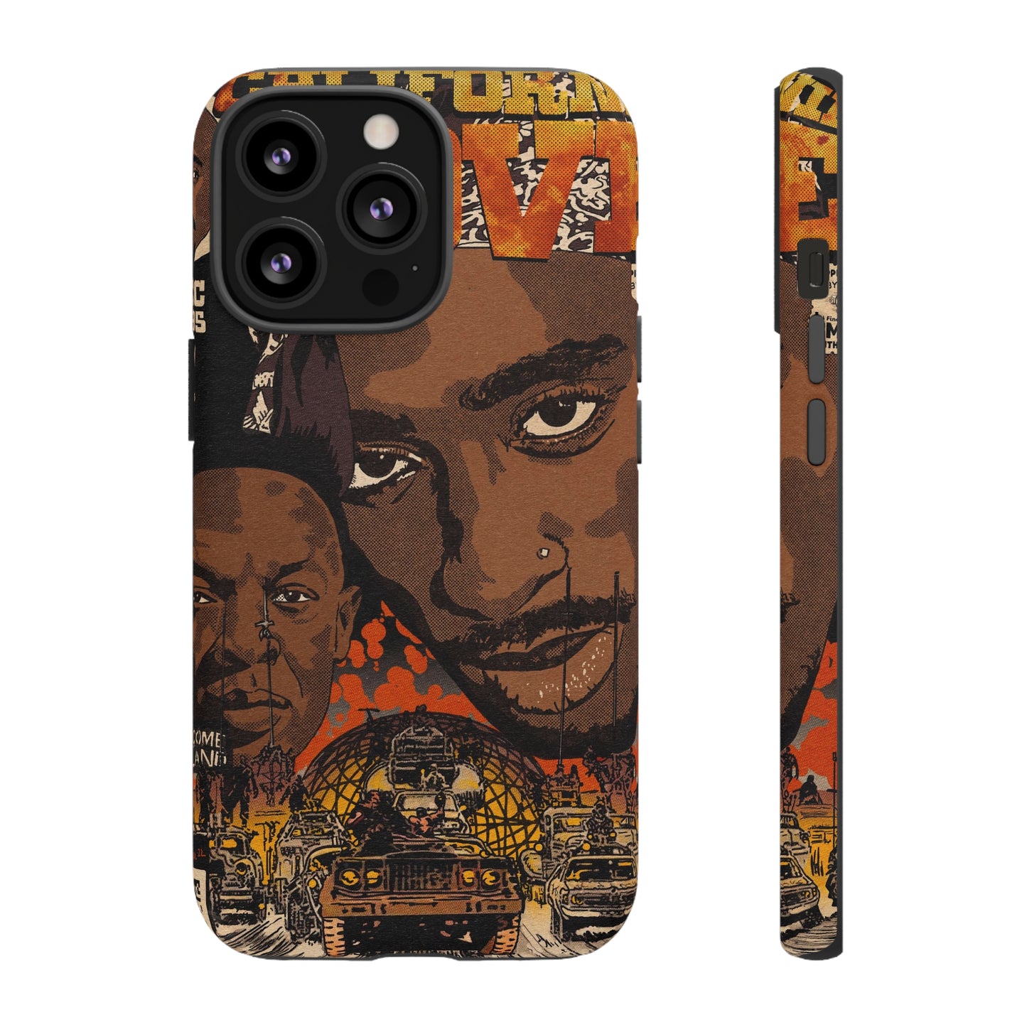 2pac & Dr. Dre - California Love- Tupac - Tough Phone Cases