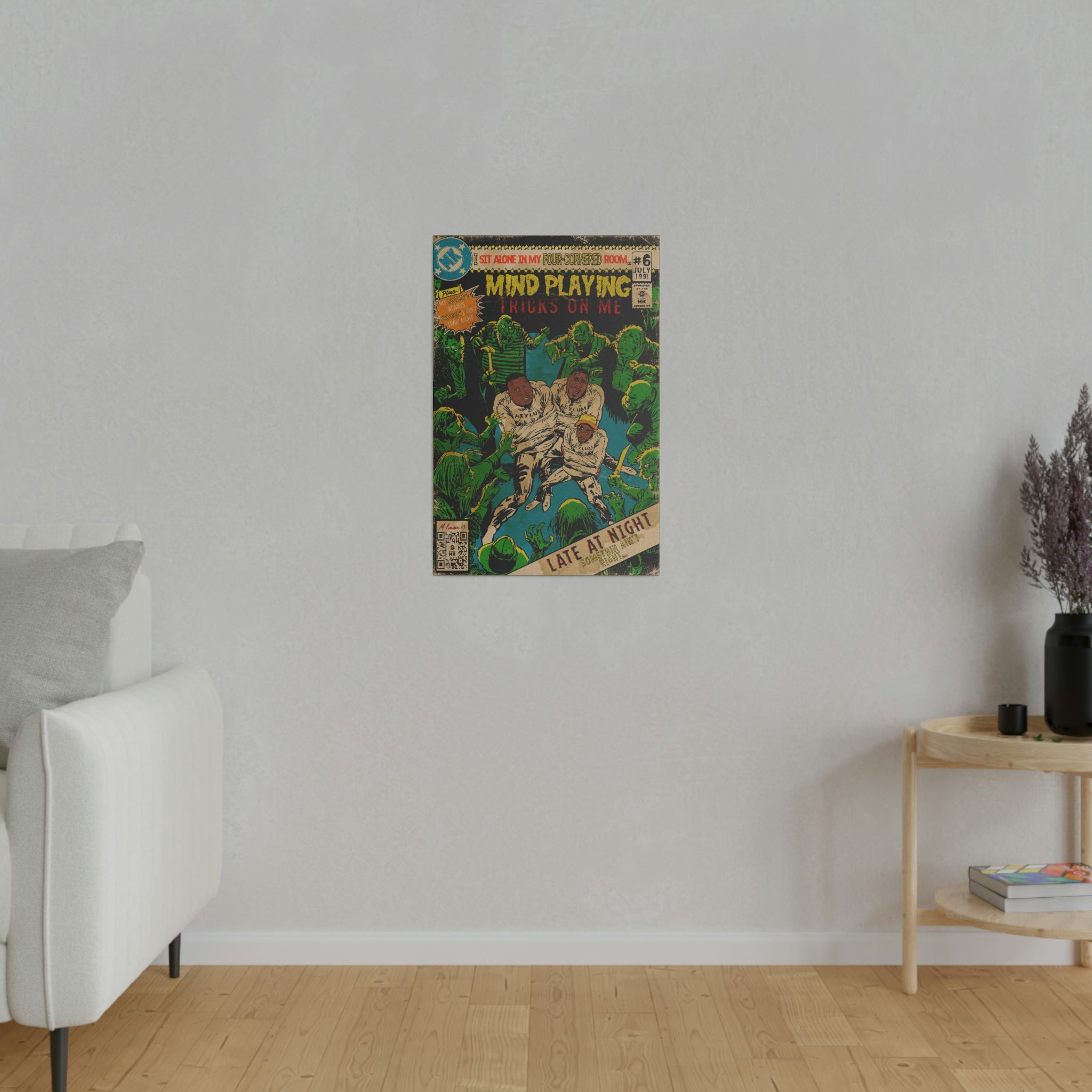 Mind Playing Tricks - Matte Canvas, Stretched, 0.75"