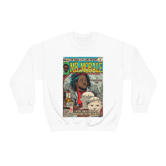 Kendrick Lamar- Mr. Morale & The Big Steppers - Unisex Heavy Blend™ Crewneck Sweatshirt