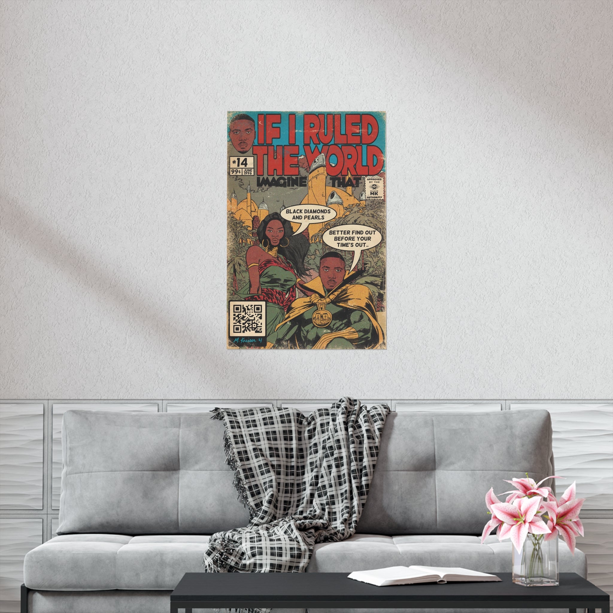If I Ruled The World - Vertical Matte Poster