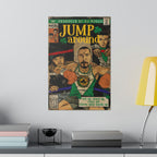 Jump Around -  Matte Canvas, Stretched, 0.75"