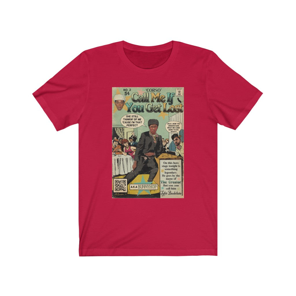 Tyler The Creator- CORSO - Call Me If You Get Lost 2 - Unisex Jersey T-Shirt