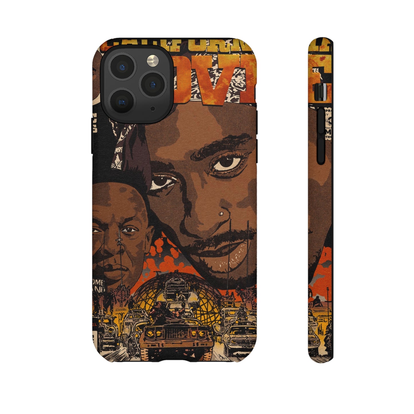 2pac & Dr. Dre - California Love- Tupac - Tough Phone Cases