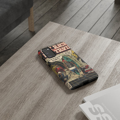 Get Rich Or Die Tryin - Comic Art Tough Phone Cases