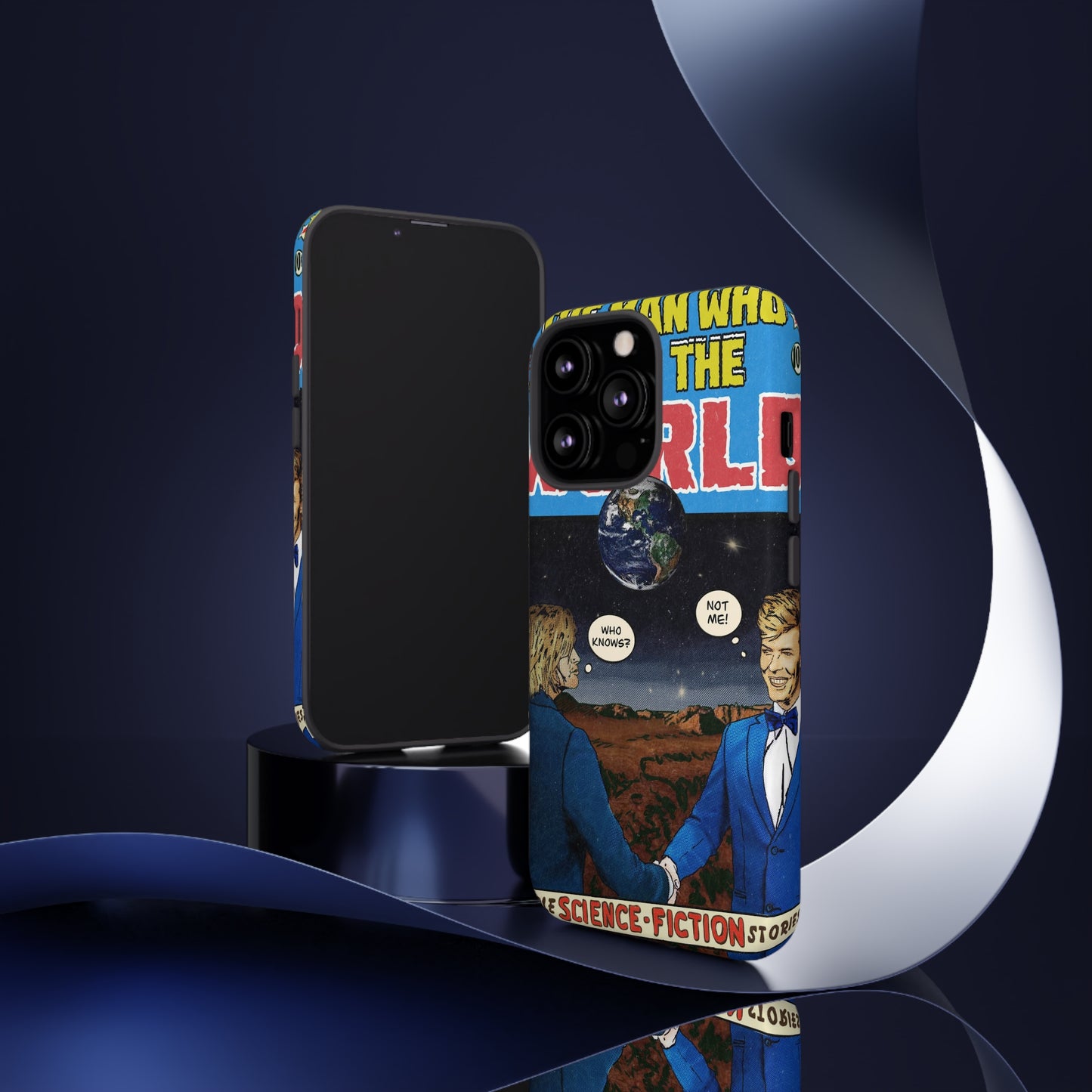 Nirvana & Bowie - Man Who Sold The World- Tough Phone Cases