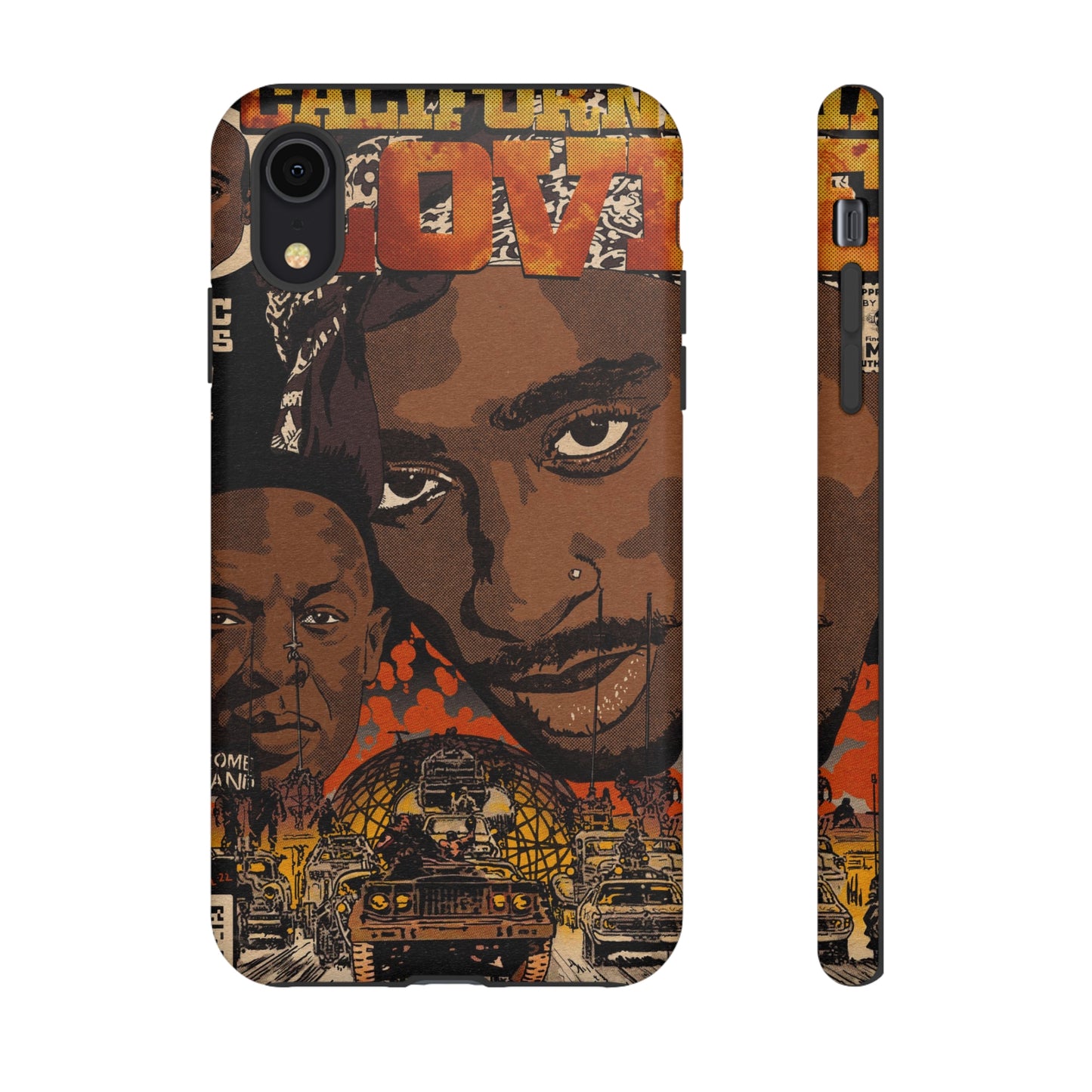2pac & Dr. Dre - California Love- Tupac - Tough Phone Cases