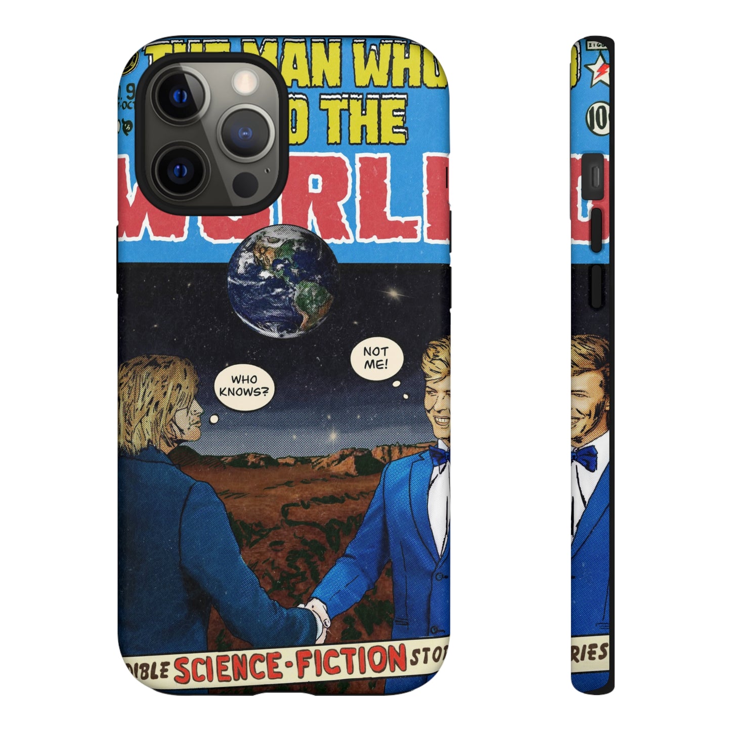Nirvana & Bowie - Man Who Sold The World- Tough Phone Cases