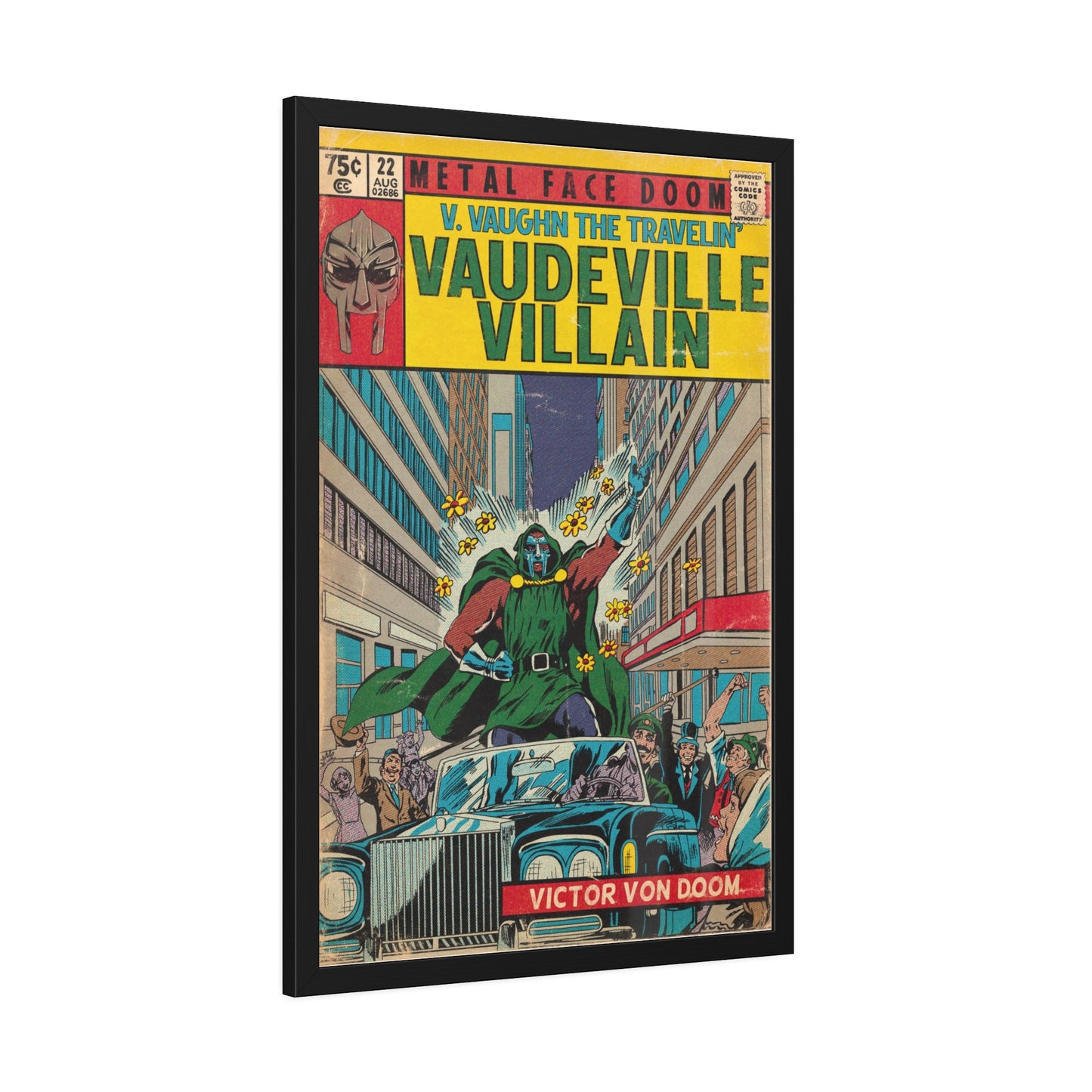 MF DOOM - Vaudeville Villain - Framed Paper Posters
