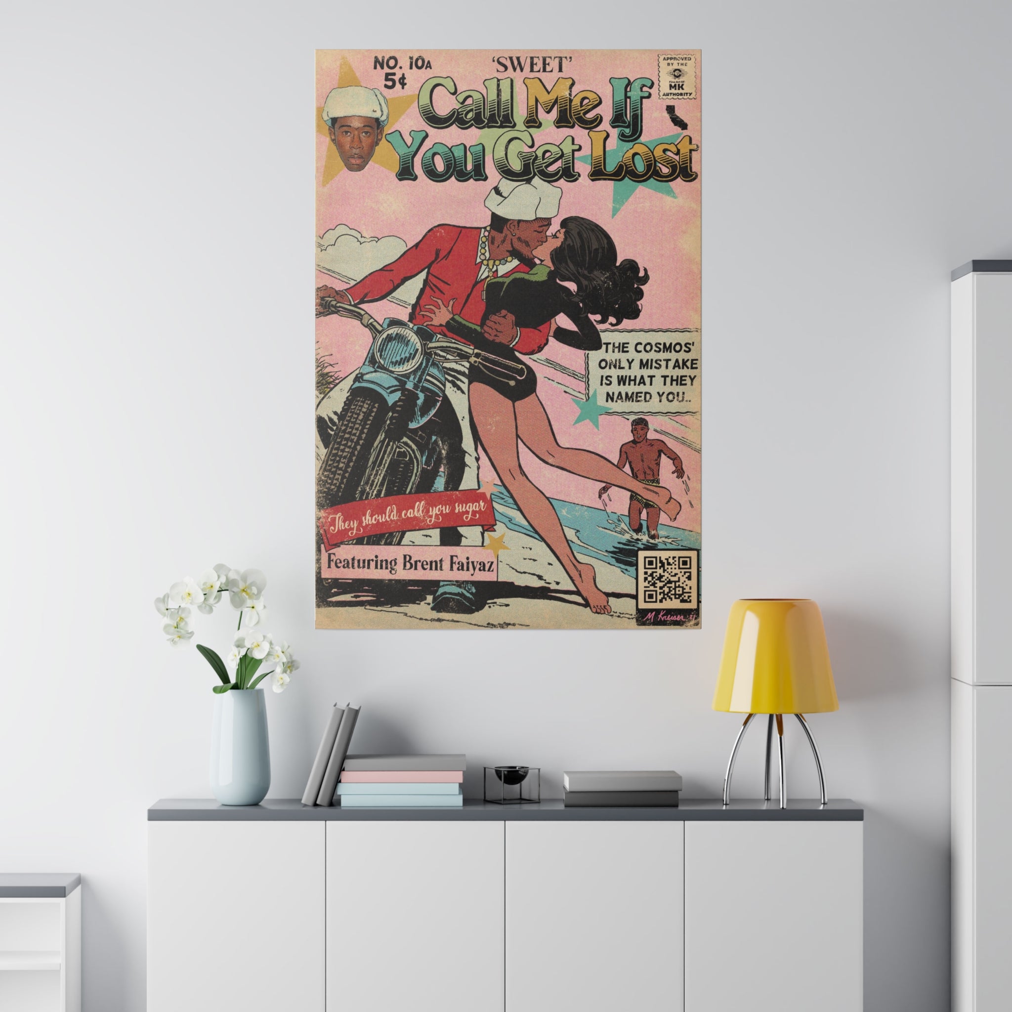 Tyler - Sweet - Matte Canvas, Stretched