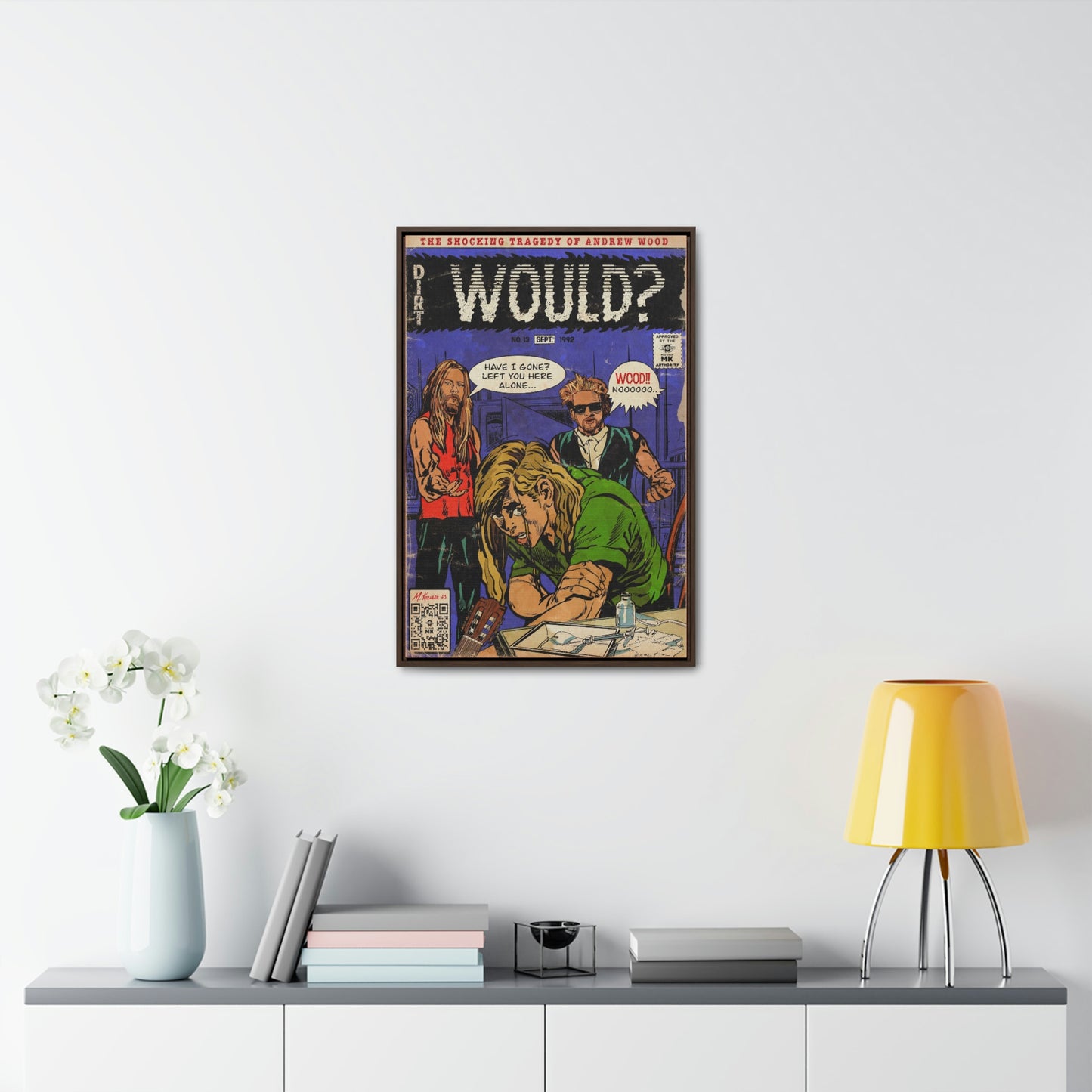 Alice In Chains - Would? - Gallery Canvas Wraps, Vertical Frame