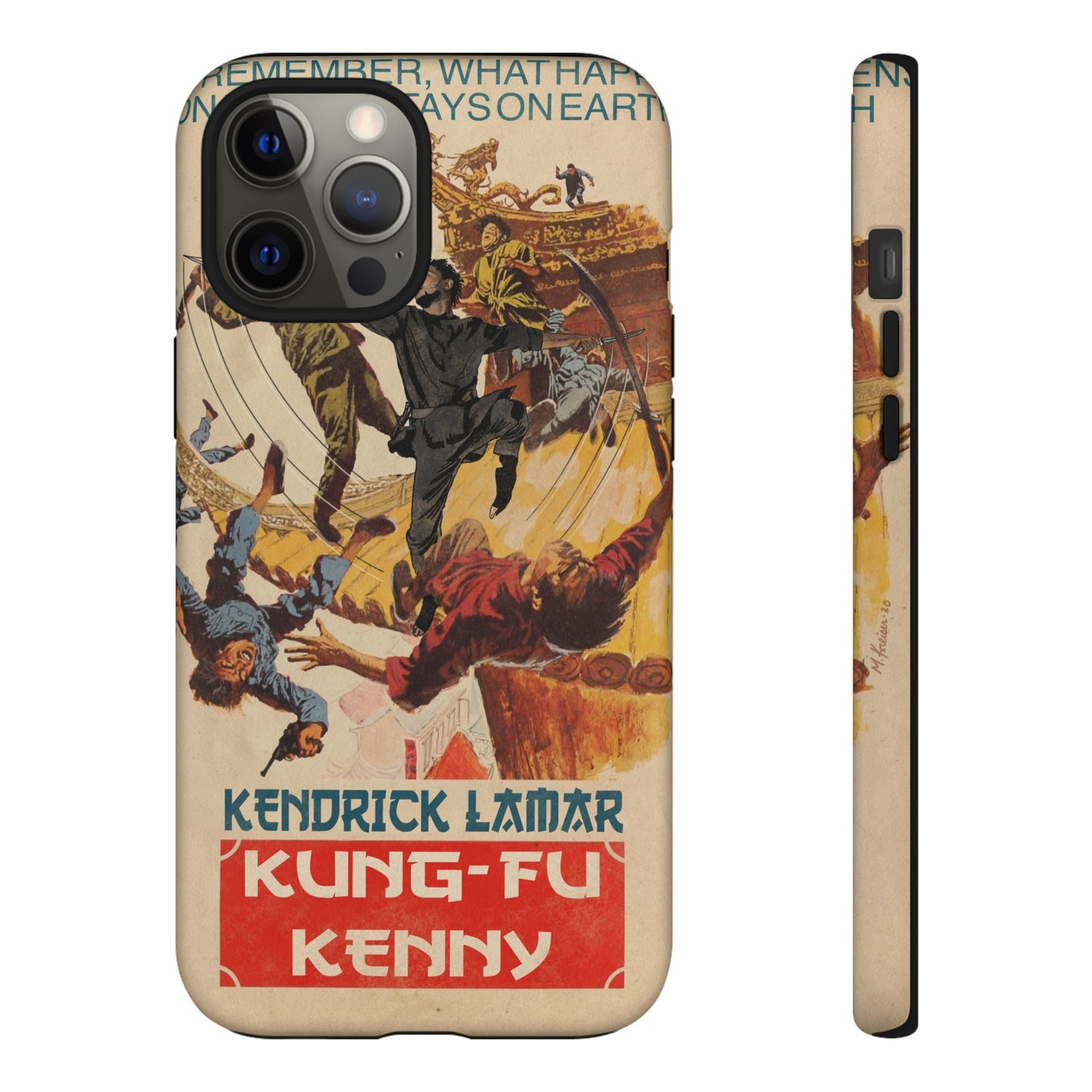 Kendrick Lamar - Kung Fu Kenny - Tough Phone Cases