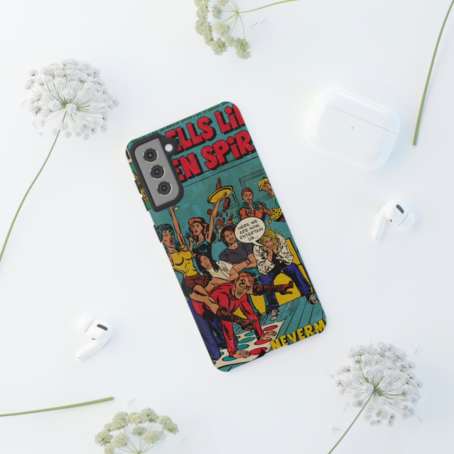 Nirvana - Smells Like Teen Spirit - Tough Phone Cases