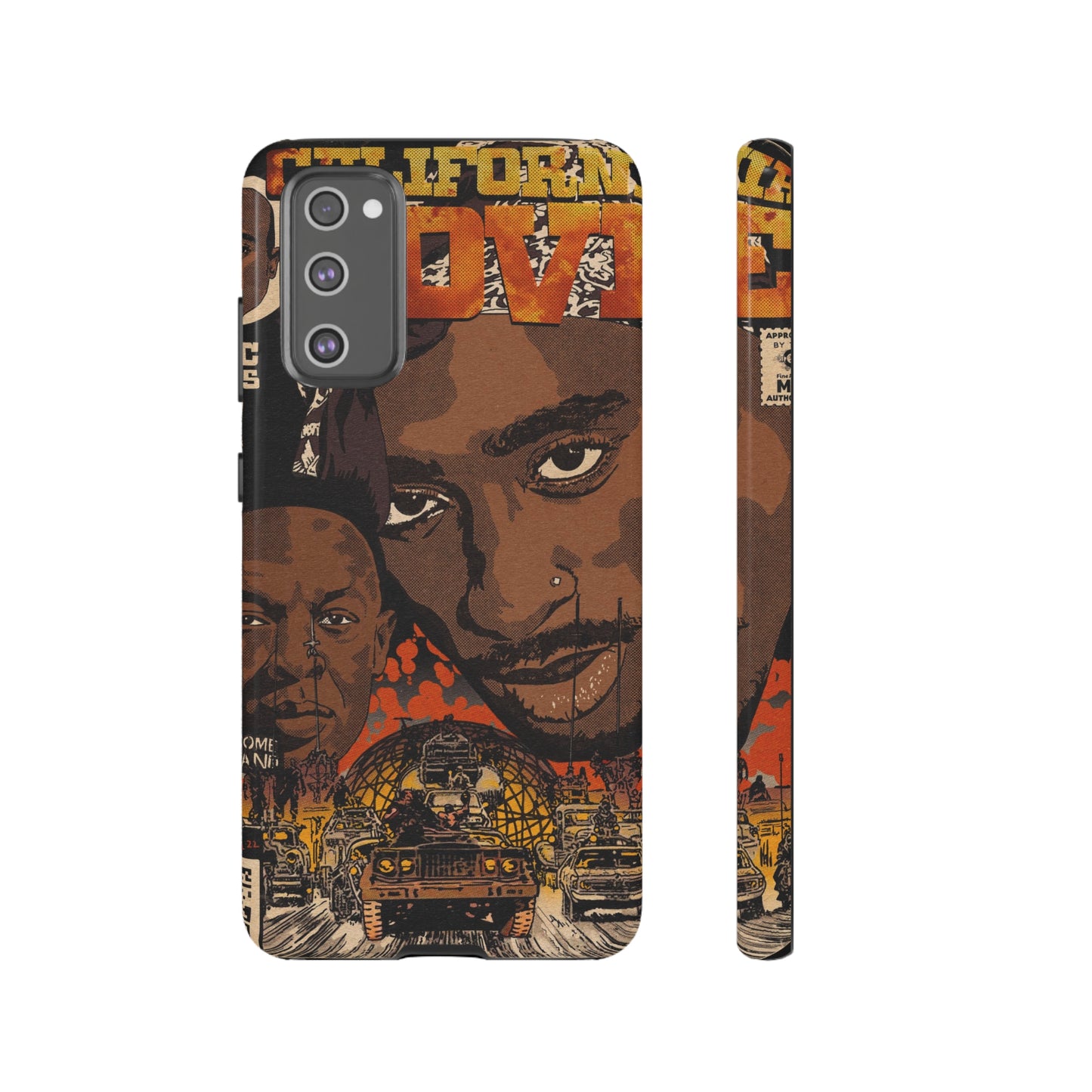2pac & Dr. Dre - California Love- Tupac - Tough Phone Cases