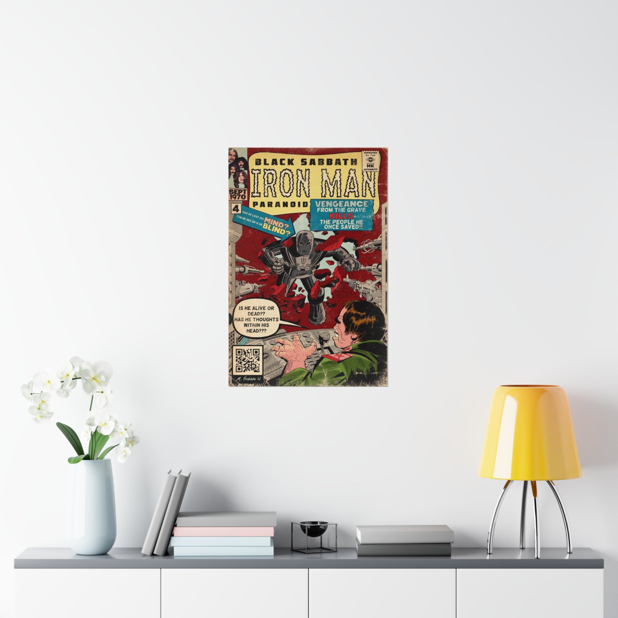 Iron Man - Vertical Matte Poster