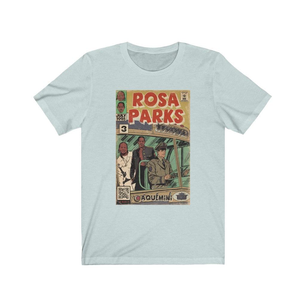 OutKast - Rosa Parks Hip Hop Comic Art - Unisex Jersey Short Sleeve Tee