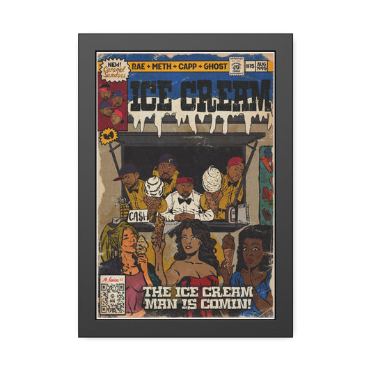 Raekwon- Ice Cream - Wu-Tang - Framed Paper Posters