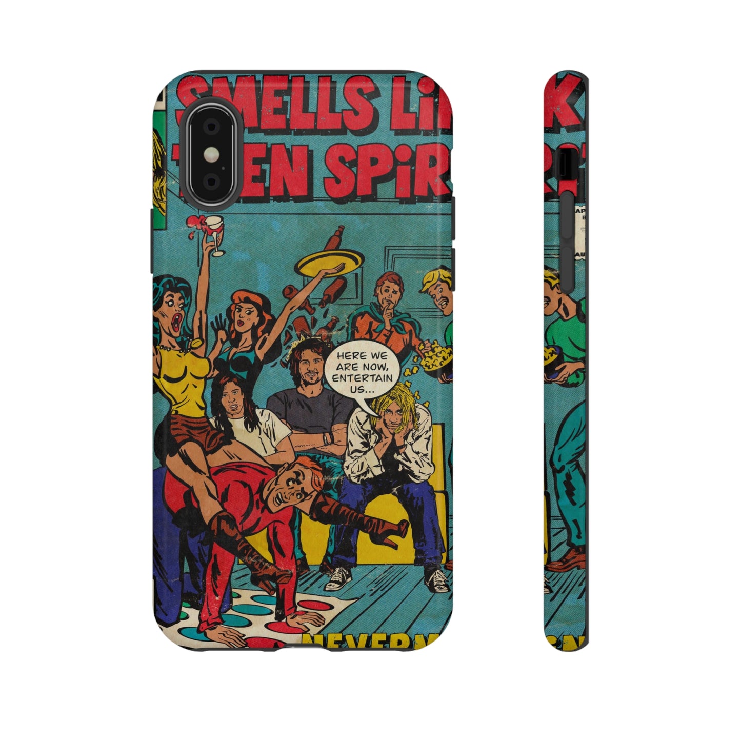Nirvana - Smells Like Teen Spirit - Tough Phone Cases