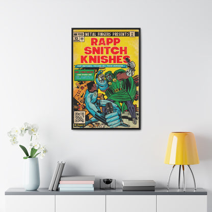 MF DOOM - Rapp Snitch Knishes - Gallery Canvas Wraps, Vertical Frame