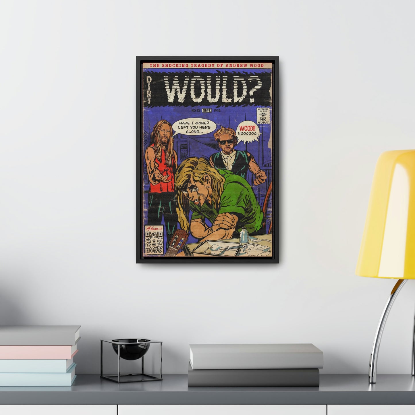 Alice In Chains - Would? - Gallery Canvas Wraps, Vertical Frame