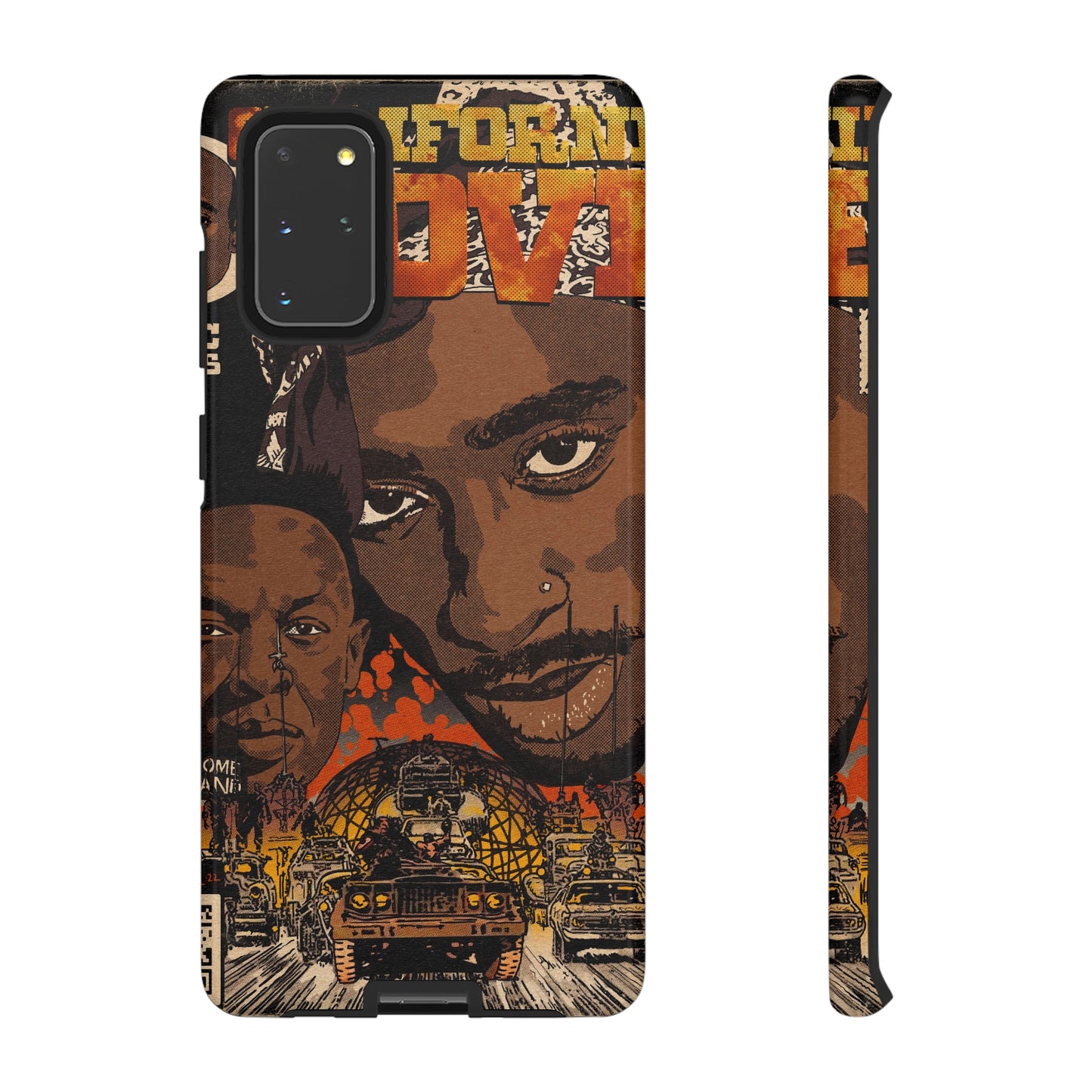 2pac & Dr. Dre - California Love- Tupac - Tough Phone Cases