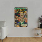 Jump Around -  Matte Canvas, Stretched, 0.75"