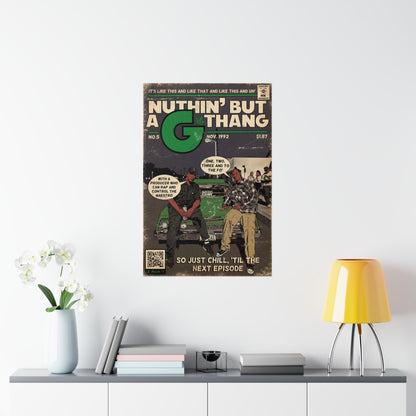 Dr. Dre & Snoop Dogg - Nothin But A G Thang - Vertical Matte Poster