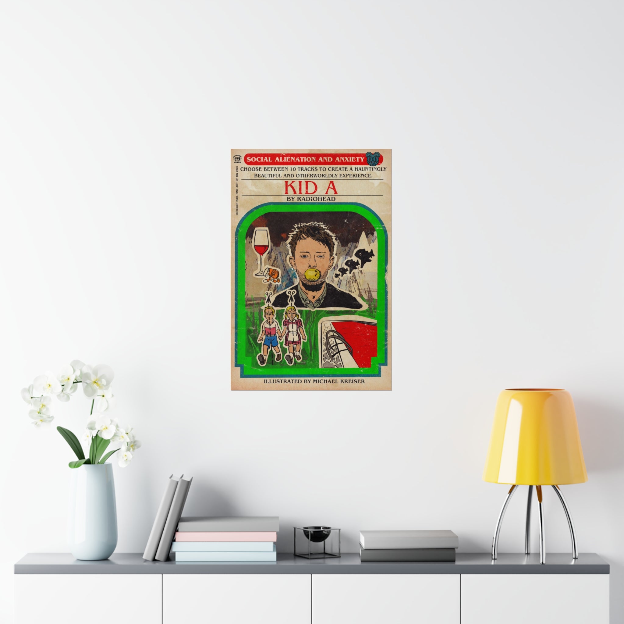 Kid A - Vertical Matte Posters
