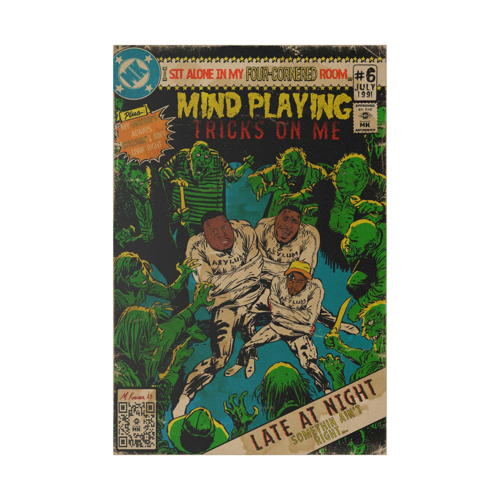 Mind Playing Tricks - Matte Canvas, Stretched, 0.75"