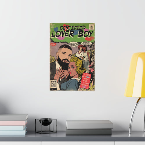 Certified Lover Boy - Vertical Matte Poster