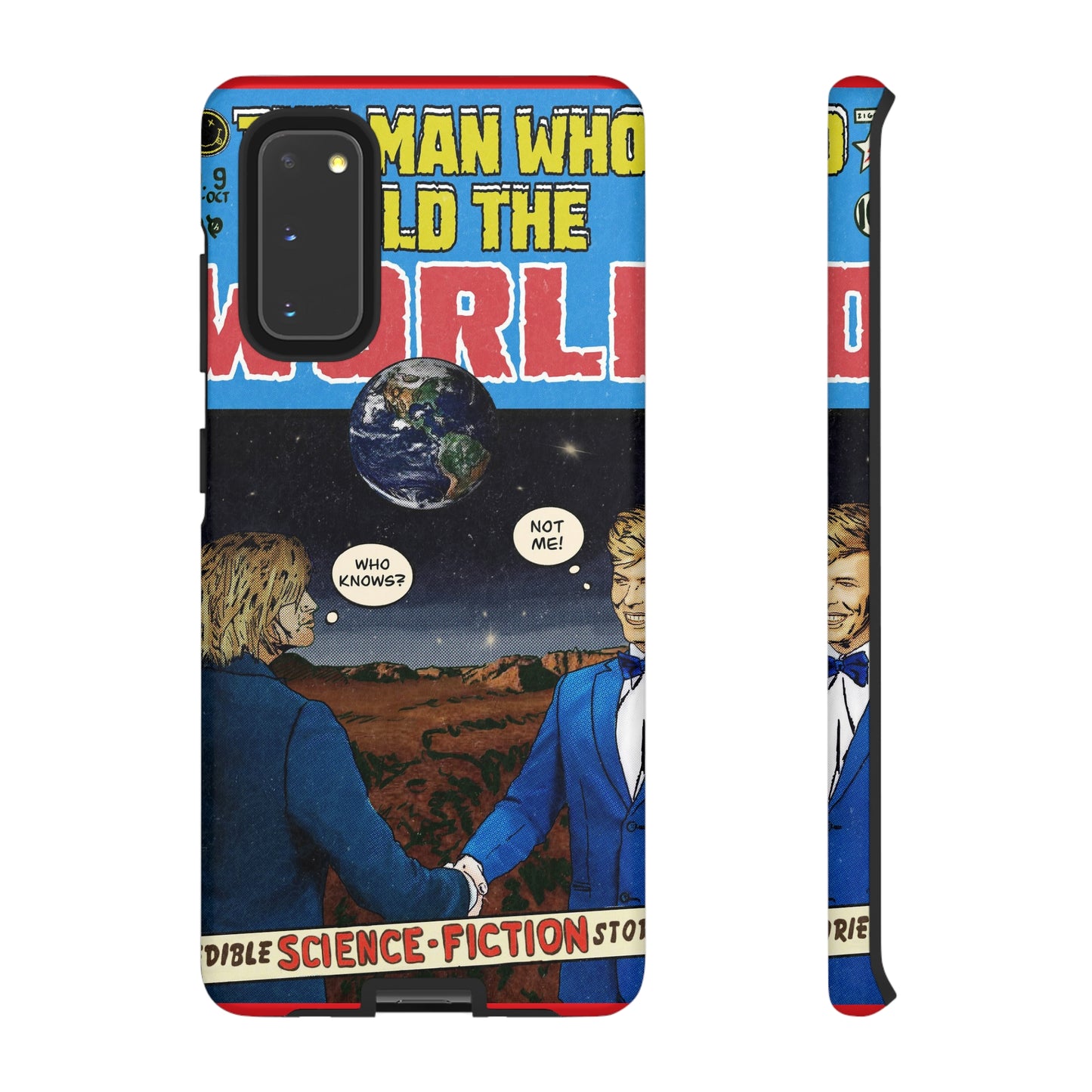 Nirvana & Bowie - Man Who Sold The World- Tough Phone Cases