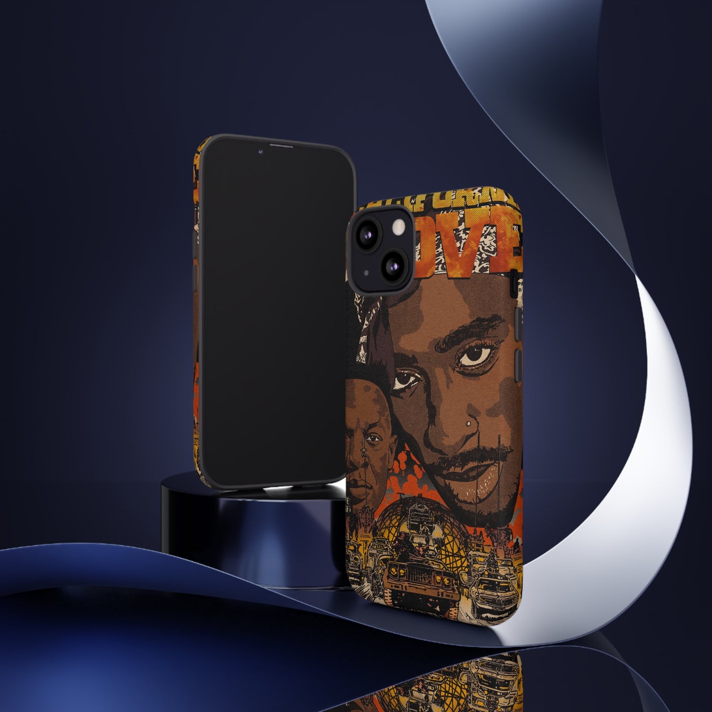2pac & Dr. Dre - California Love- Tupac - Tough Phone Cases