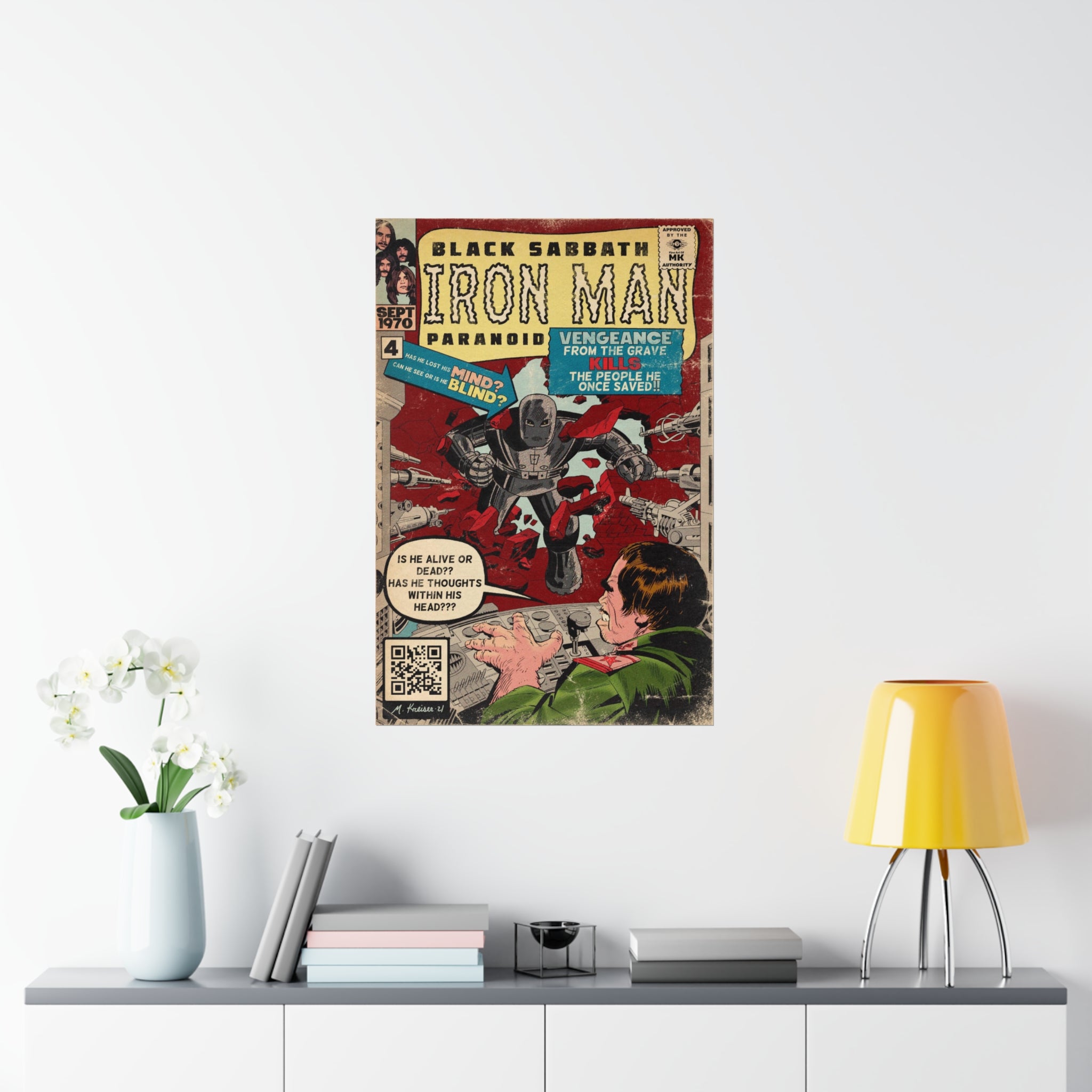 Iron Man - Vertical Matte Poster