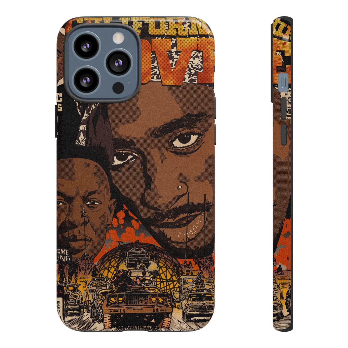 2pac & Dr. Dre - California Love- Tupac - Tough Phone Cases