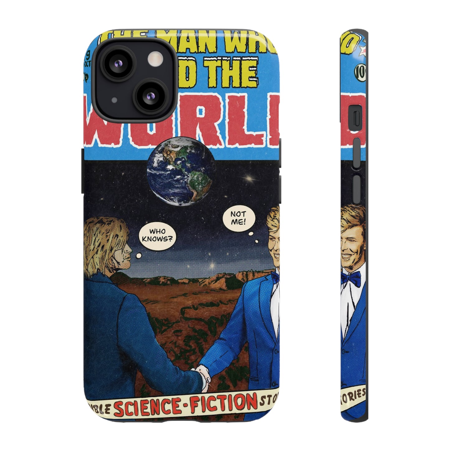 Nirvana & Bowie - Man Who Sold The World- Tough Phone Cases