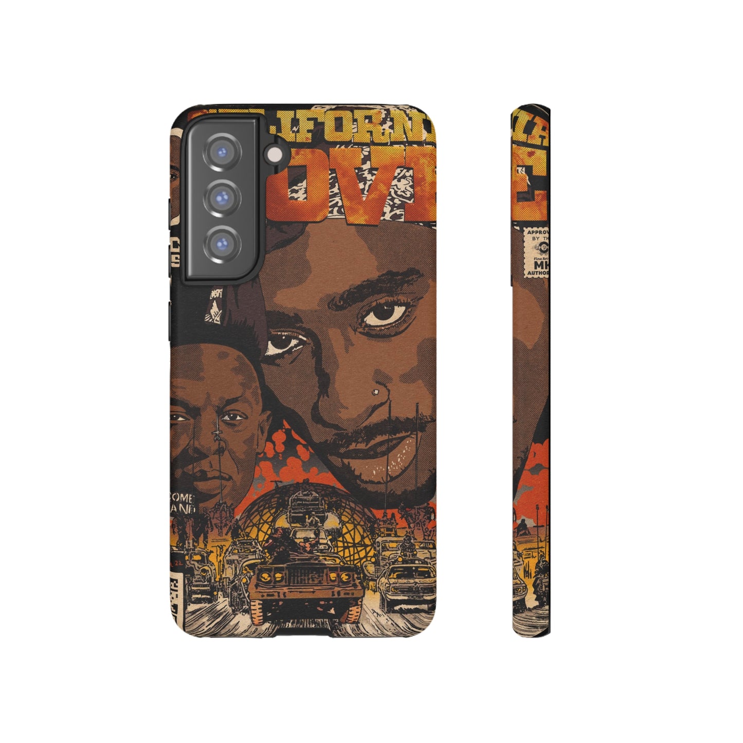 2pac & Dr. Dre - California Love- Tupac - Tough Phone Cases